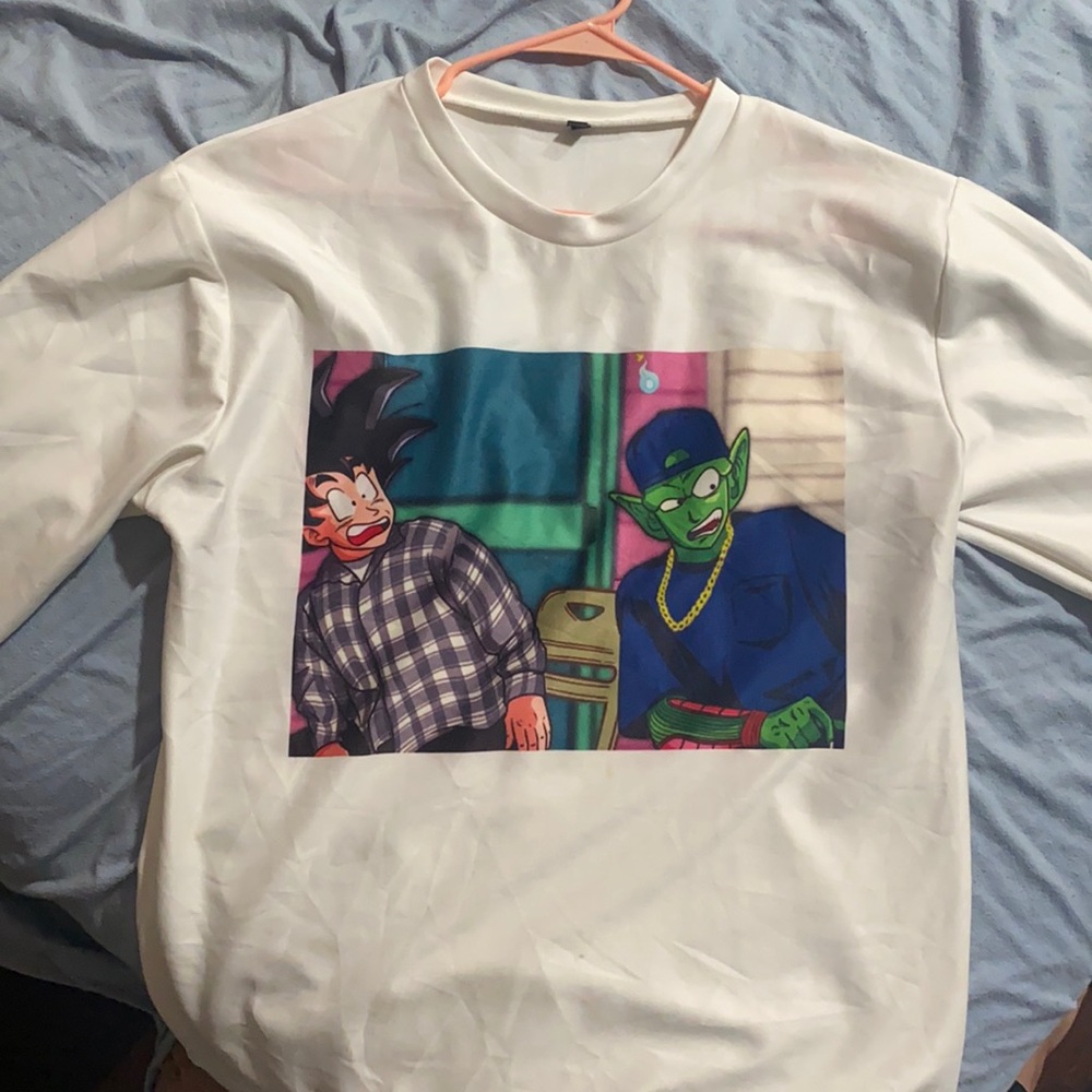 Goku & Piccolo from Dragon Ball Z as Craig & Smokey from Friday.